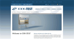 Desktop Screenshot of con-test.com